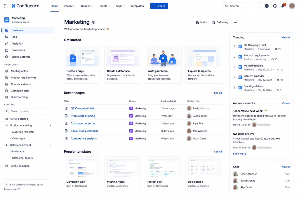 Confluence Notion Alternative